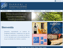 Tablet Screenshot of bgk.mx